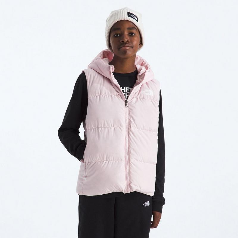 The North Face Gilet &agrave; capuchon North Down pour juniors [7-20]