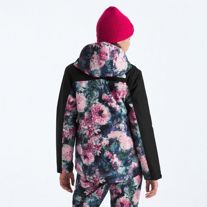 The North Face Manteau isol&eacute; &agrave; imprim&eacute; Freedom pour filles juniors [7-20]