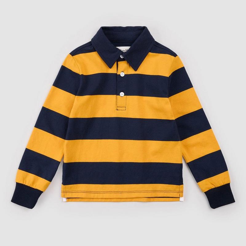 Miles The Label Polo de rugby &agrave; rayures pour gar&ccedil;ons [2-10]
