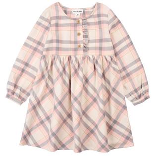 Miles The Label Robe en flanelle &agrave; carreaux pour filles [2-10]