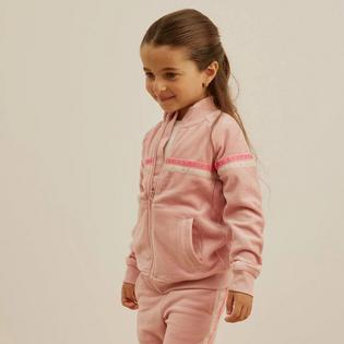 Miles The Label Kids' [2-10] Retro Stripe Velour Track Jacket