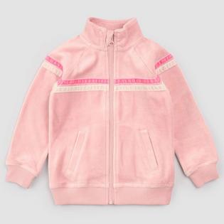 Miles The Label Veste de surv&ecirc;tement en velours &agrave; rayures r&eacute;tro pour enfants [2-10]