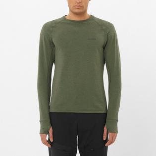 Salomon Haut à col ras du cou Essential Lightwarm pour hommes