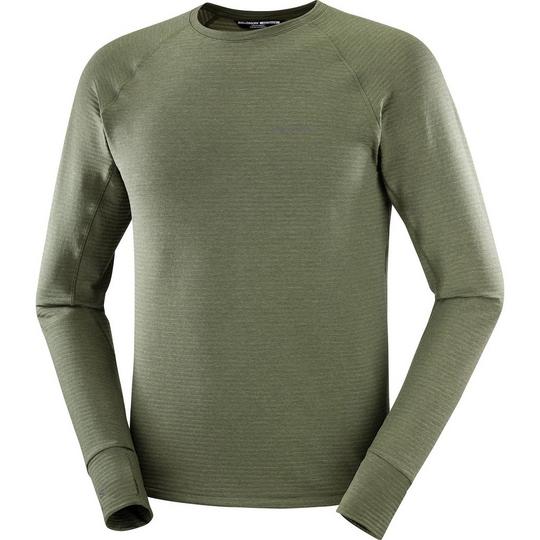 Men's Essential Lightwarm Crew Neck Top | Salomon | Sporting