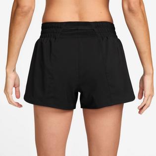 Nike Women's One Swoosh Dri-FIT Brief-Lined 3" Short