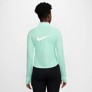 Nike Haut &agrave; glissi&egrave;re 1/4 Tempo Swoosh Run Dri-FIT pour femmes