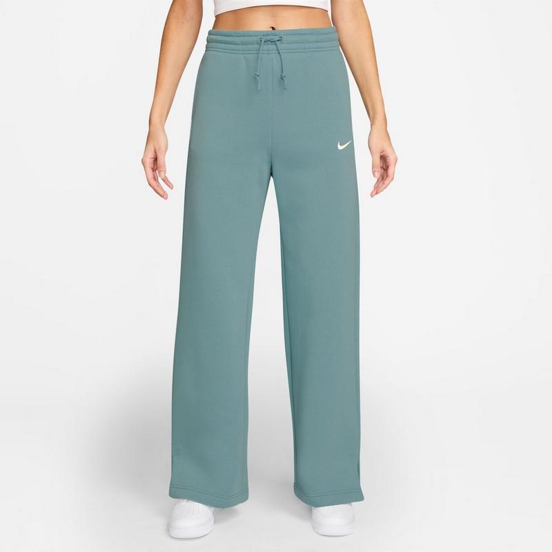 Nike Pantalon en molleton &agrave; jambe large et taille haute Sportswear Phoenix pour femmes