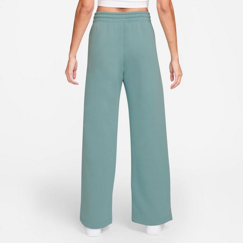 Nike Pantalon en molleton &agrave; jambe large et taille haute Sportswear Phoenix pour femmes