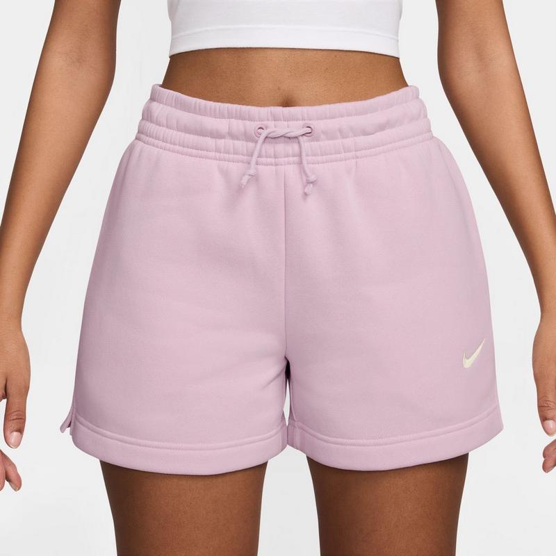 Nike Women's Sportswear Phoenix Fleece Mid Rise 4" Short
