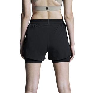 On Women's 3" Performance 2/1 Short