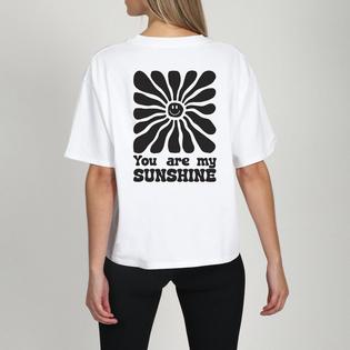 Brunette The Label Women's The You Are My Sunshine Boxy T-Shirt