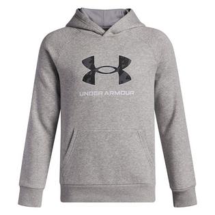 Under Armour Junior Boys' [8-16] Rival Fleece Big Logo Print Fill Hoodie