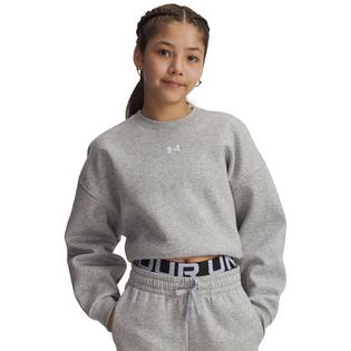 Under Armour Junior Girls' [7-16] Rival Fleece Oversized Crew Sweatshirt