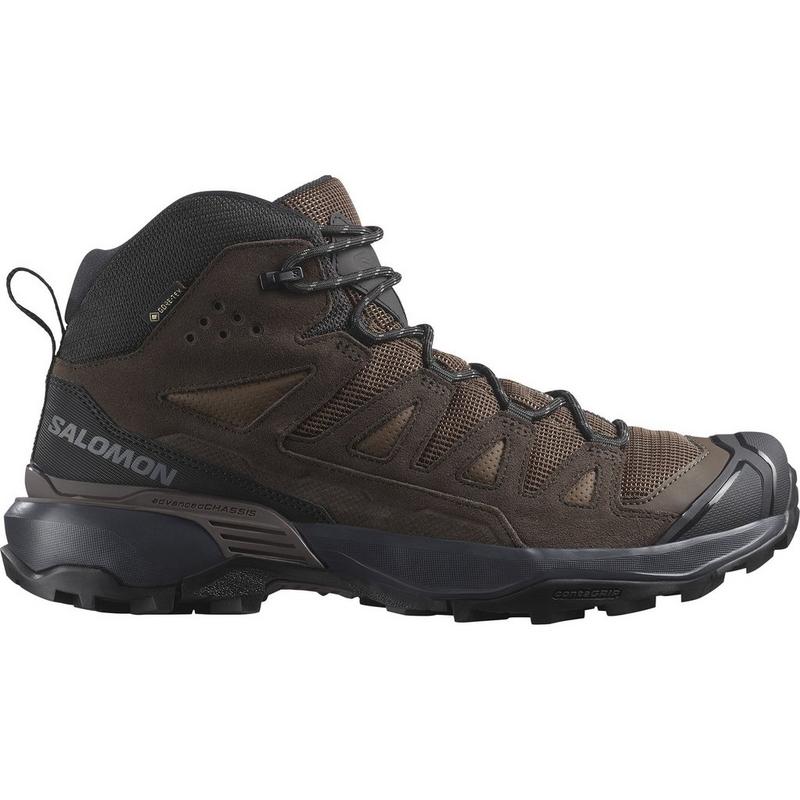 Salomon Bottes de randonn&eacute;e en cuir X Ultra 360 mi-hautes GTX pour hommes