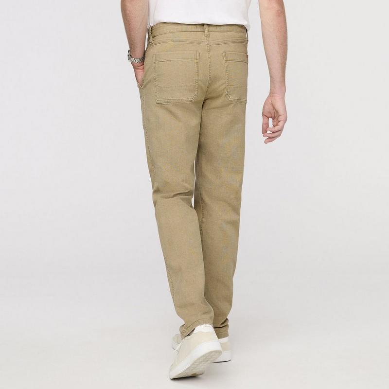 DUER Pantalon utilitaire en canevas extensible pour hommes