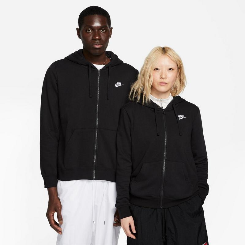 Nike Chandail &agrave; capuchon &agrave; glissi&egrave;re Sportswear Club Fleece pour femmes