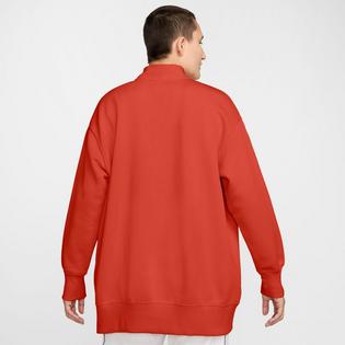 Nike Chandail long surdimensionn&eacute; Sportswear Phoenix Fleece &agrave; glissi&egrave;re 1/4 pour femmes