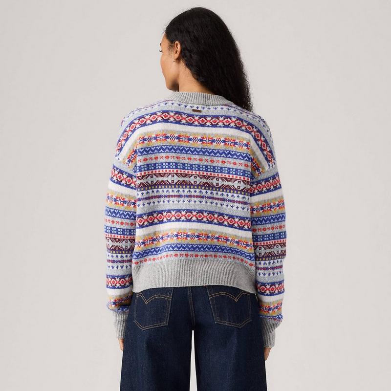 Levi's Chandail Ines Fair Isle pour femmes