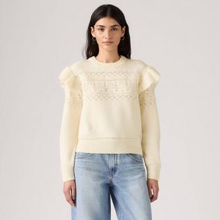 Levi's Women's Shane Flutter Sleeve Sweater