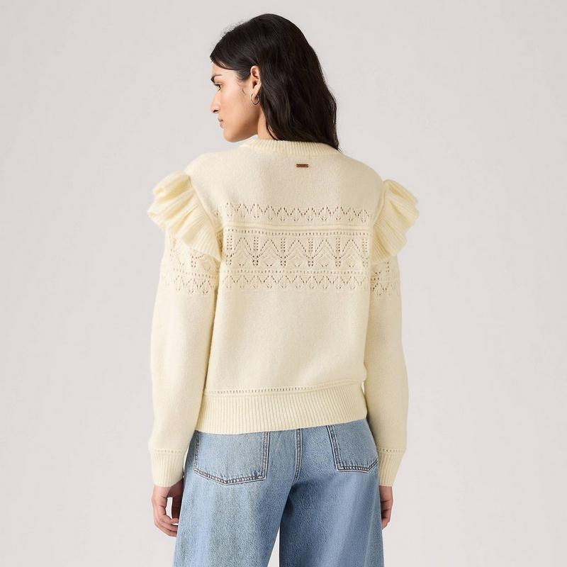 Levi's Chandail Shane &agrave; manches &agrave; volants pour femmes