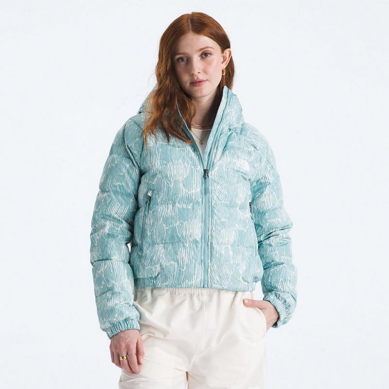 The North Face Women's Printed Hydrenalite Down Hoodie Jacket