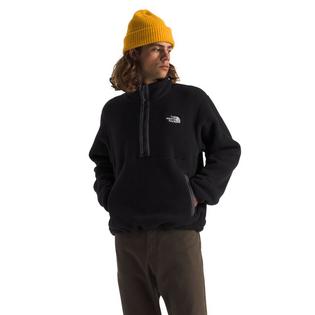 The North Face Chandail en molleton &agrave; glissi&egrave;re 1/4 TNF Fleeski pour hommes