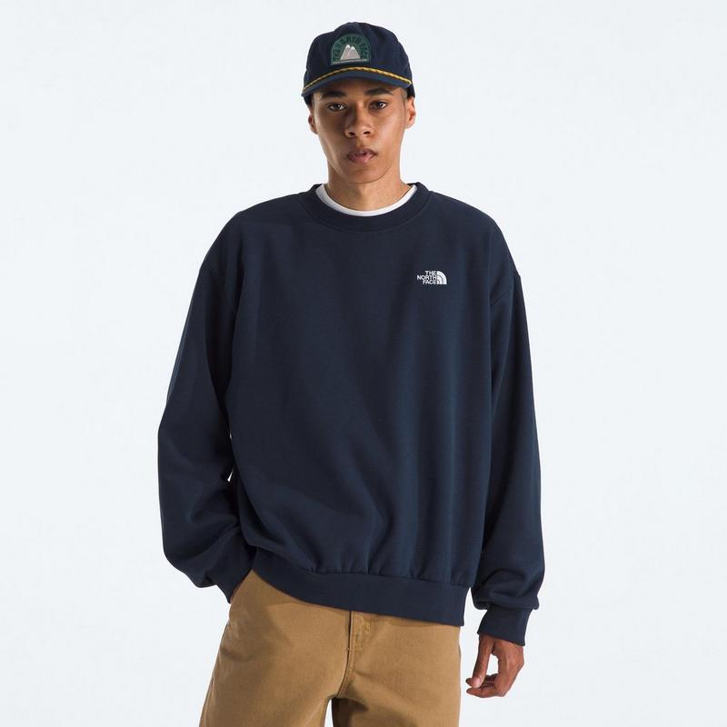 The North Face Men's Evolution Simple Dome Oversized Crew Sweatshirt