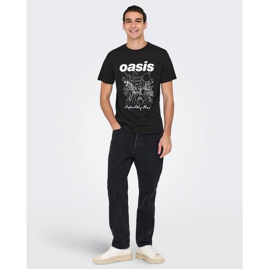 Men's Oasis Relaxed Short Sleeve T-Shirt | Only & Sons | Sporting