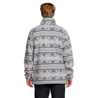 Billabong Men's Boundary Mock Half-Zip Fleece Top