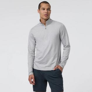 Vuori Men's Ponto Half-Zip Mock Neck Top