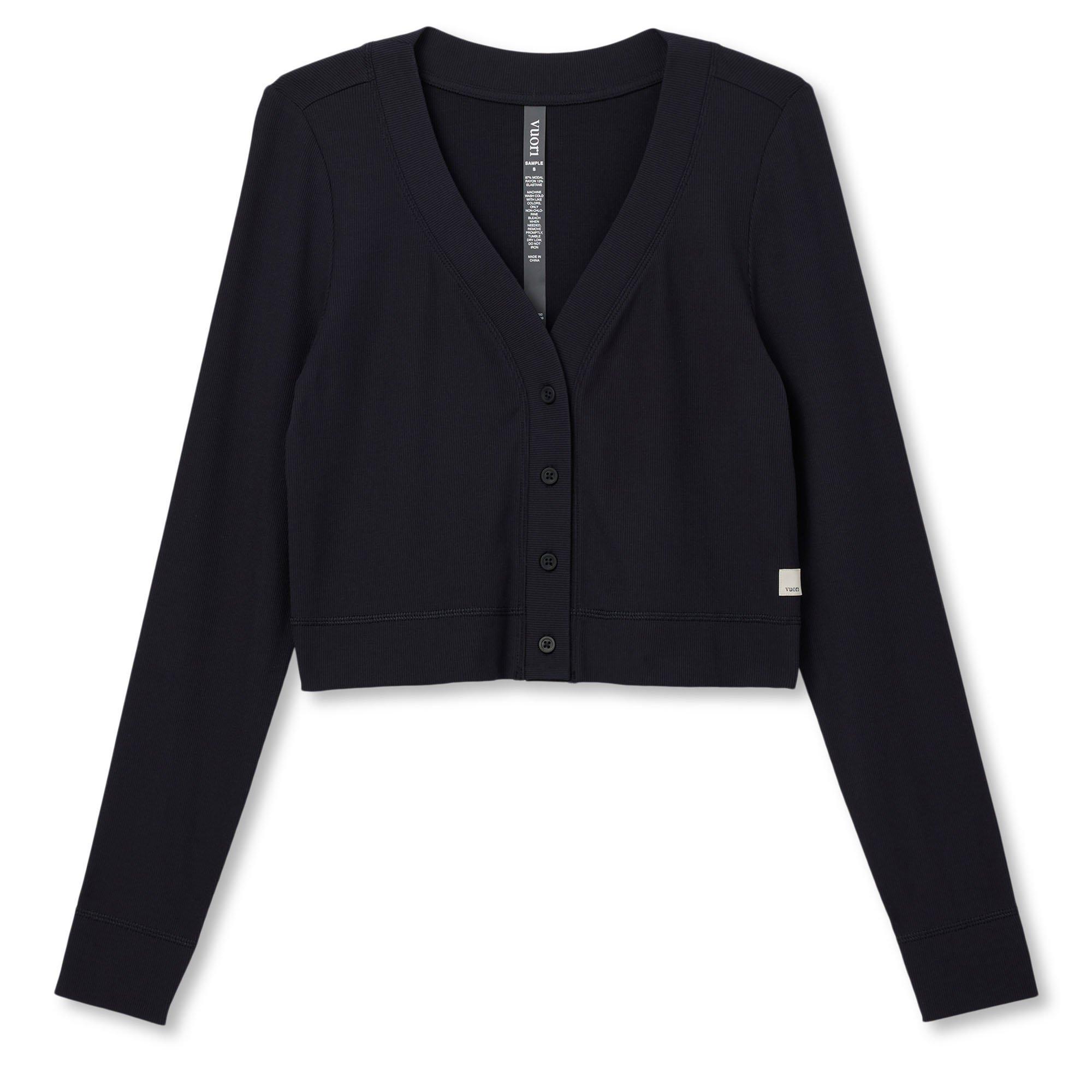 Women's Long Sleeve Pose Mini Cardigan | Vuori | Sporting Life Online