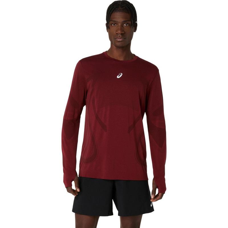 ASICS Men's Road Seamless Long Sleeve Top