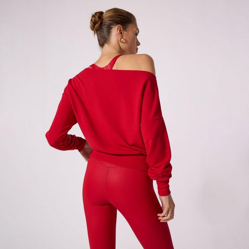 MPG Chandail en molleton douillet Flashdance pour femmes