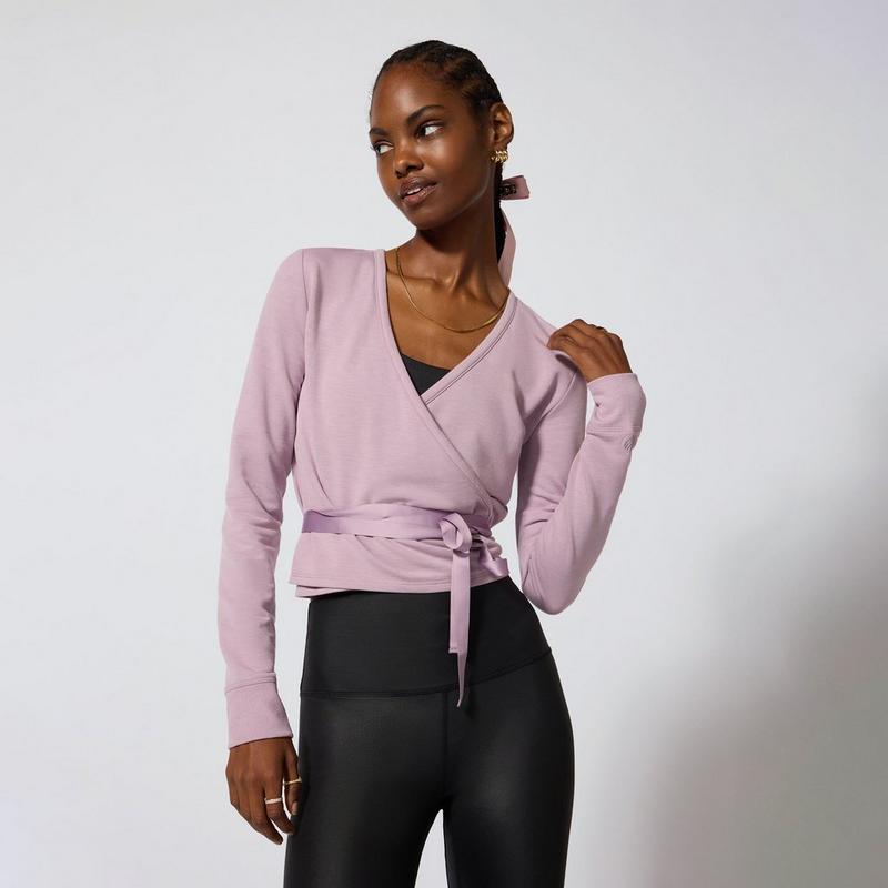 MPG Chandail enveloppant Cozy Fleece Ballet pour femmes