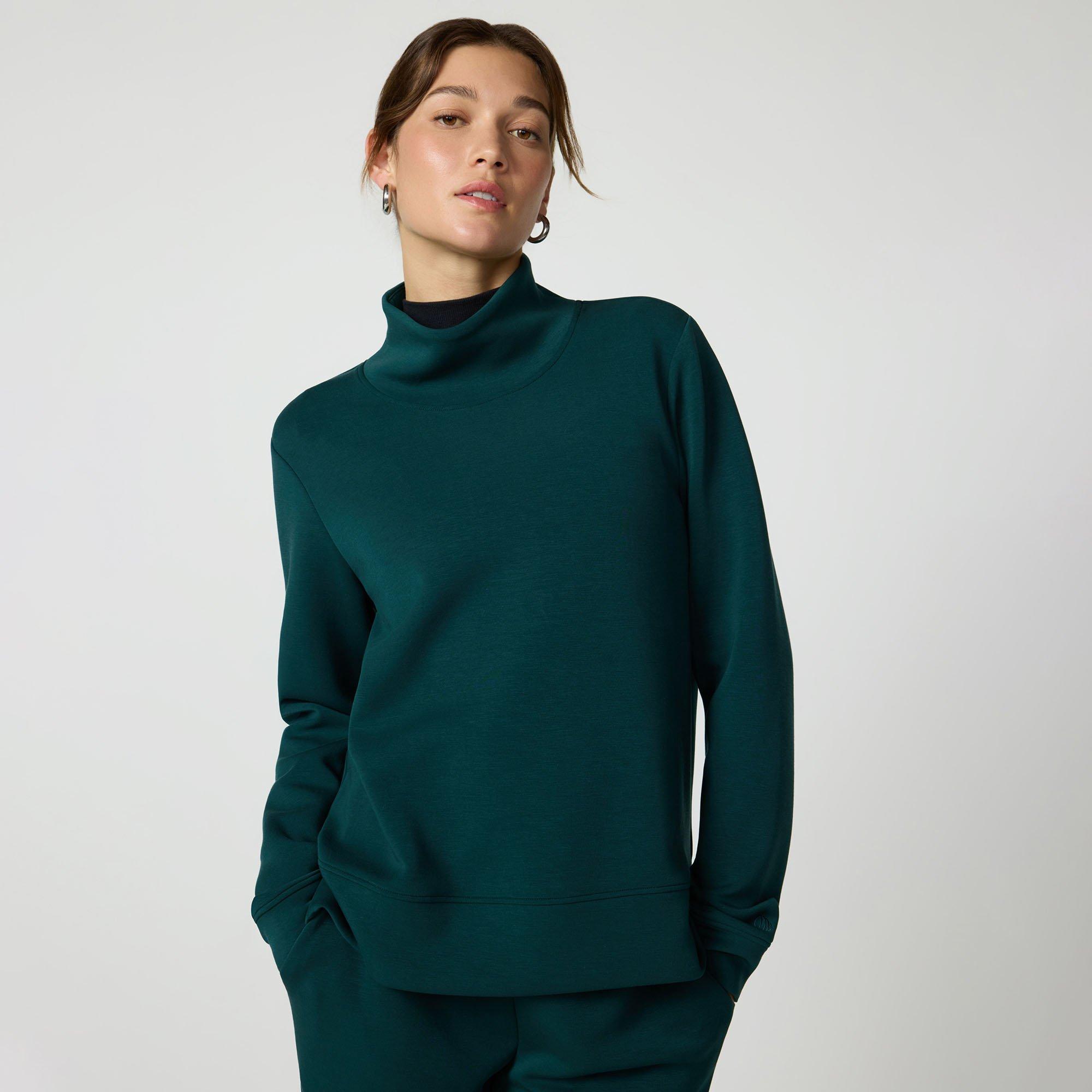 Women's Dreamweave Mock Neck Sweatshirt | MPG | Sporting Life Online
