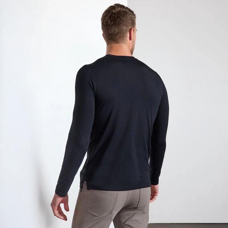 MPG Chandail &agrave; manches longues en coton Pima pour hommes