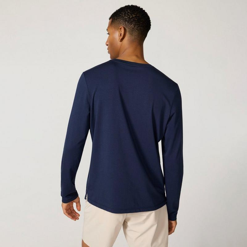 MPG Chandail &agrave; manches longues en coton Pima pour hommes