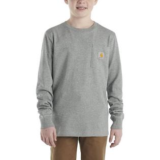 Carhartt Junior Boys' [8-16] Long Sleeve Pocket T-Shirt