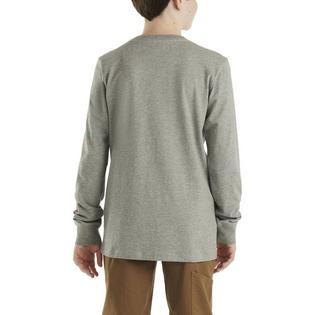 Carhartt Junior Boys' [8-16] Long Sleeve Pocket T-Shirt