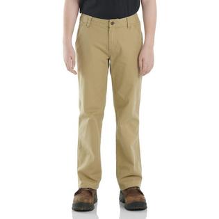 Carhartt Pantalon utilitaire en toile Rugged Flex&reg; &agrave; coupe ample pour gar&ccedil;ons [4-7]