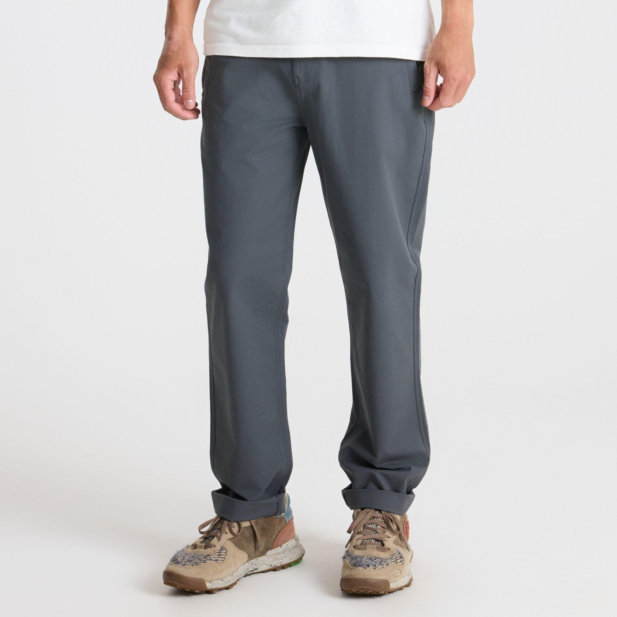 Roark | Men's Layover Pro Traveler Pants, Charcoal, Size Medium