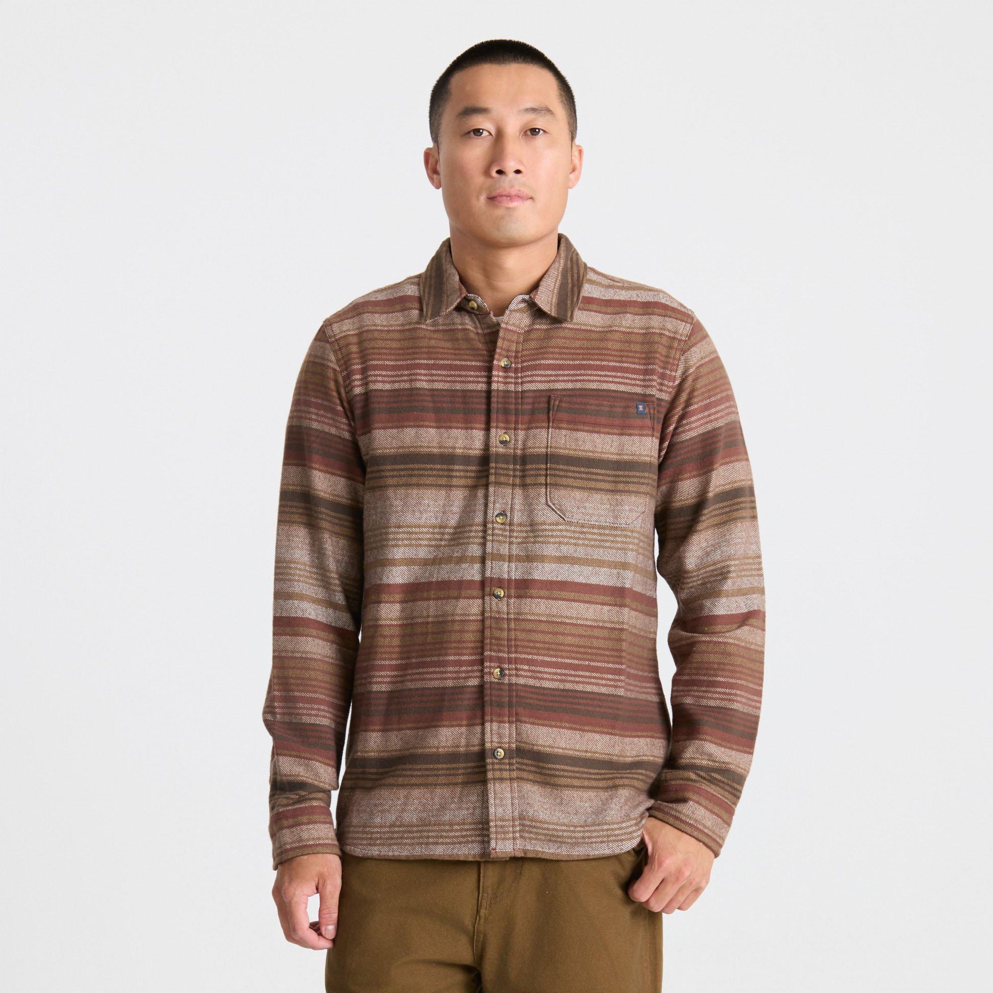 Men's Crossroads Organic Cotton Flannel Shirt | Roark | Sporting
