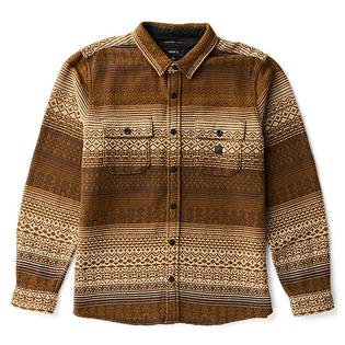 Roark Men's Nordsman Jacquard Long Sleeve Flannel Shirt