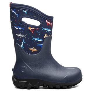 Bogs Juniors' [11-7] Classic Seamless Pixel Shark Boot