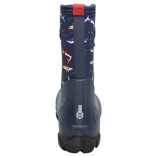 Bogs Juniors' [11-7] Classic Seamless Pixel Shark Boot