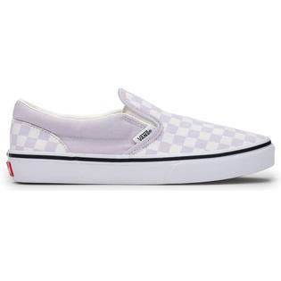 Vans Juniors' [3.5-7] Checkerboard Classic Slip-On Shoe