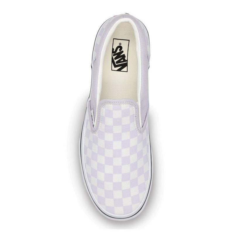 Vans Chaussures Checkerboard Classic Slip-On pour juniors [3.5-7]