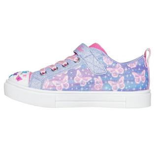 Skechers Kids' [11-5] Twinkle Toes Twinkle Sparks Ombre Flutter Shoe