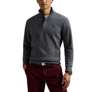 Polo Ralph Lauren Men's Luxury Jersey Quarter-Zip Pullover Top