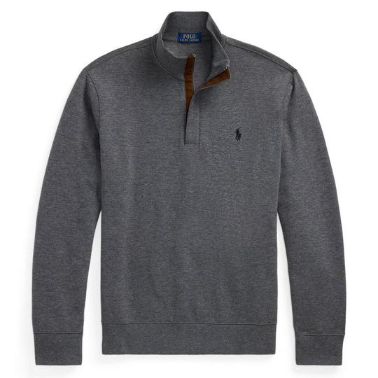 Men's Luxury Jersey Quarter-Zip Pullover Top | Polo Ralph Lauren
